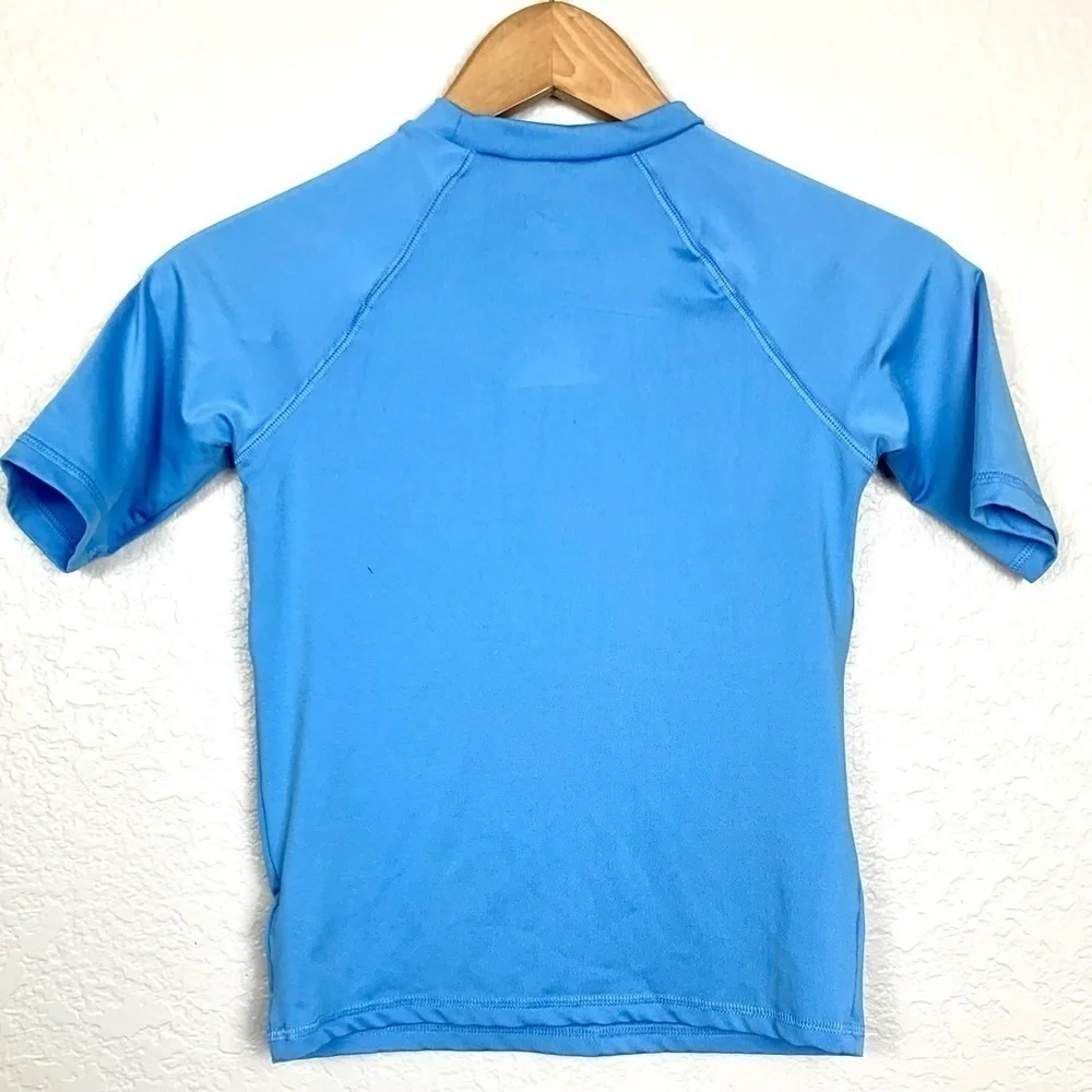 Art Class Blue RashGuard Top - Picture 4 of 4